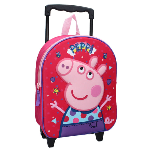 Peppa Pig 3D trolley rugzak