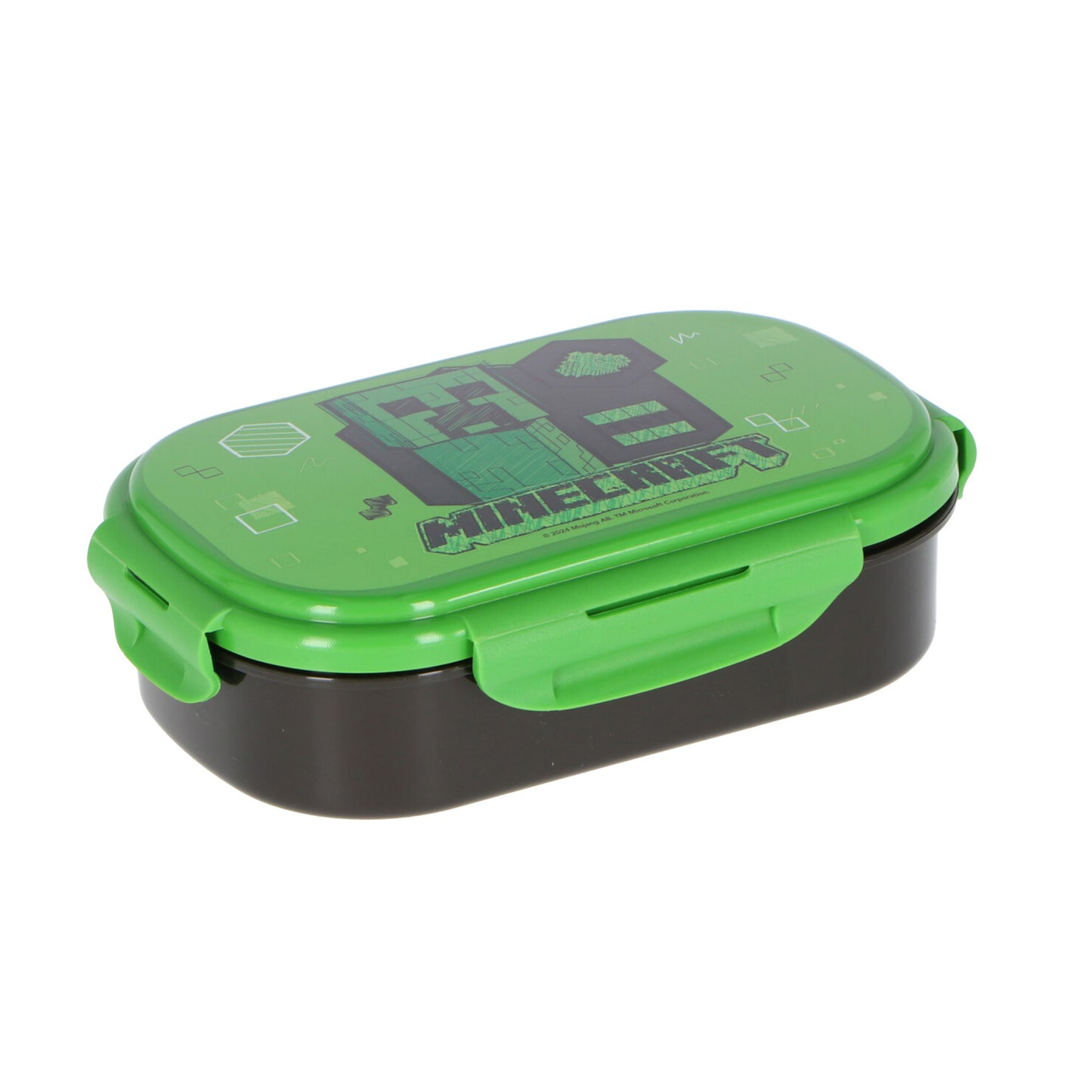 Minecraft lunchbox met bestek