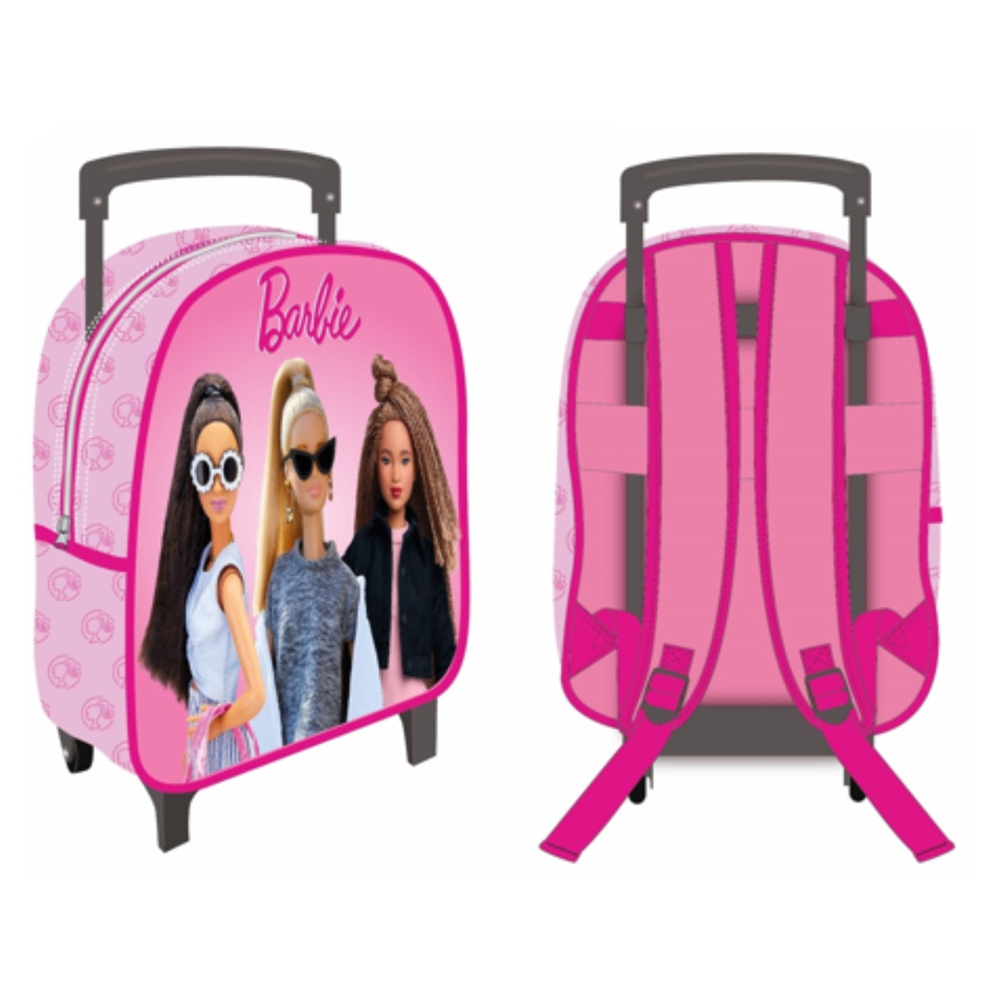 Barbie trolley rugzak