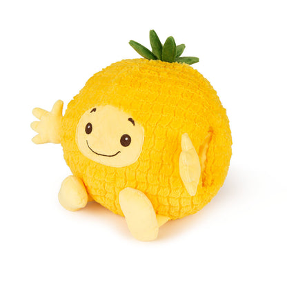 Noxxiez handwarmer - knuffel - kussen - ananas