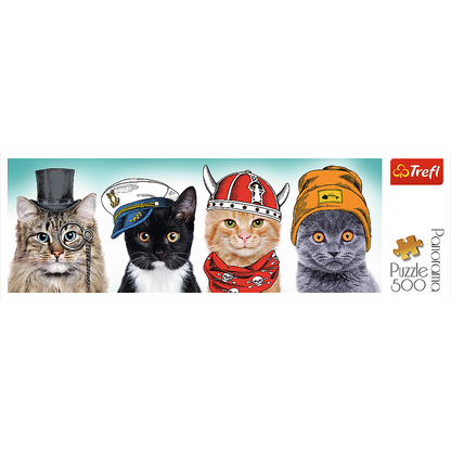 Panorama Puzzel - Fluffy Team