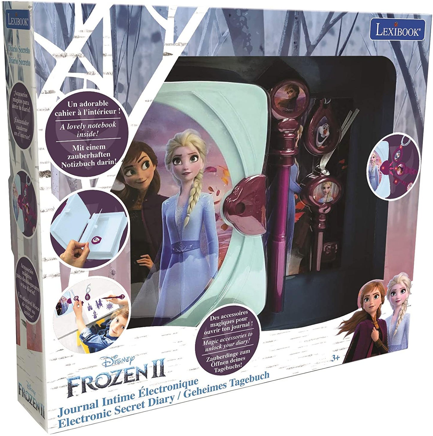Frozen Elektronisch Dagboek met licht,geluid en accessoires
