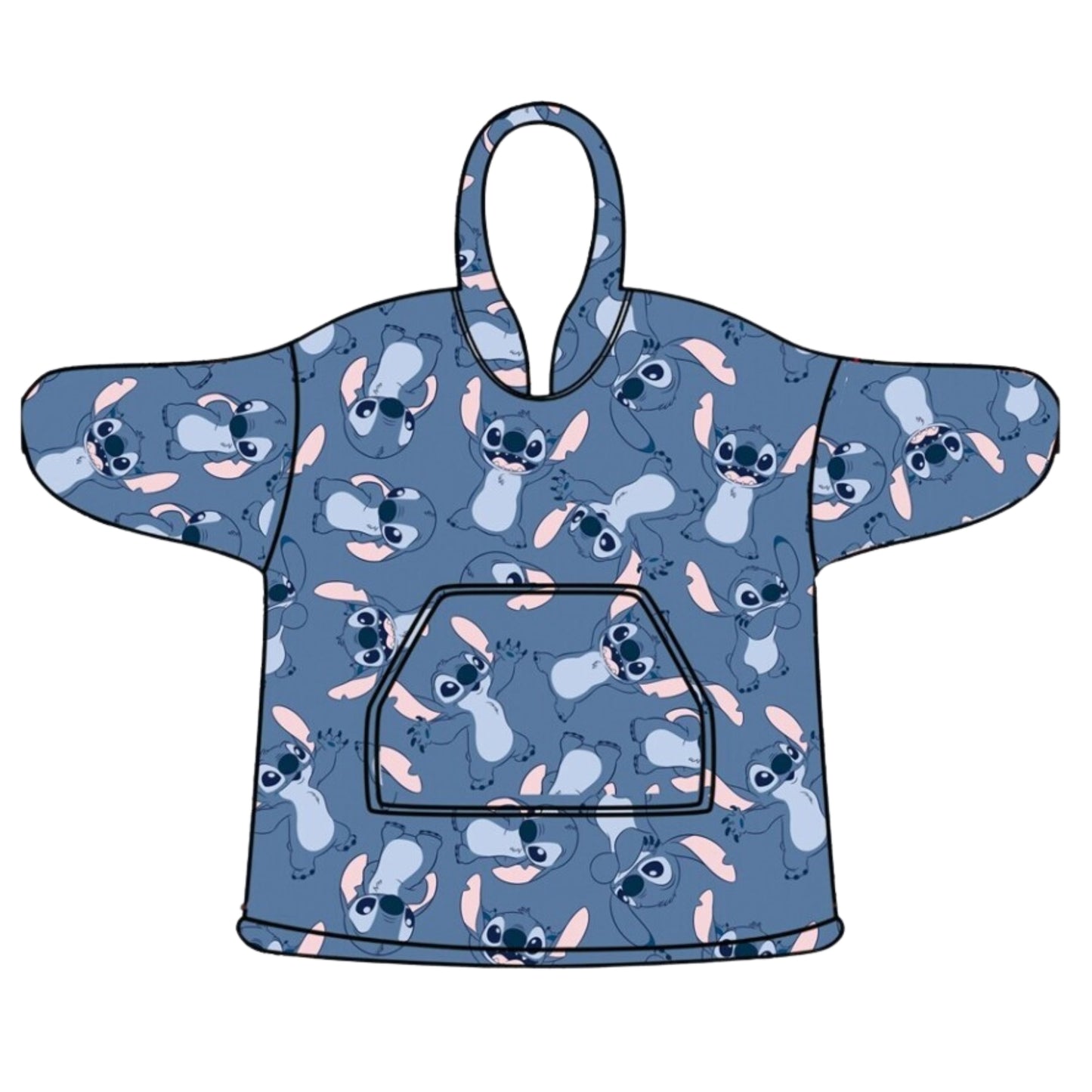 Lilo & Stitch hoodie deken