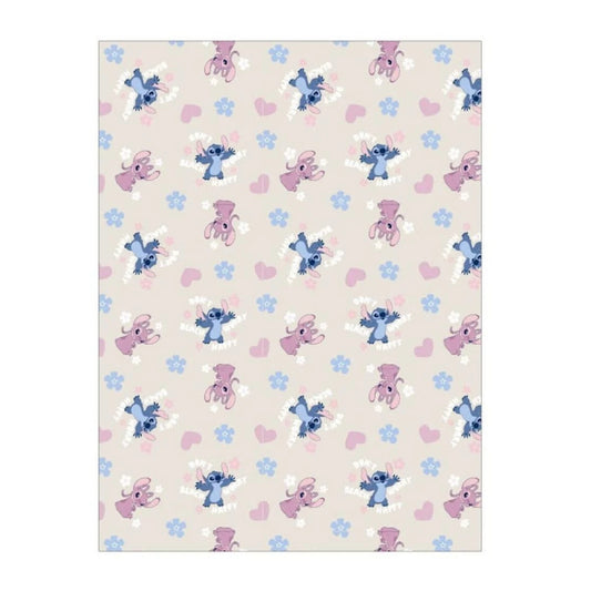 Lilo & Stitch fleece deken - flanel