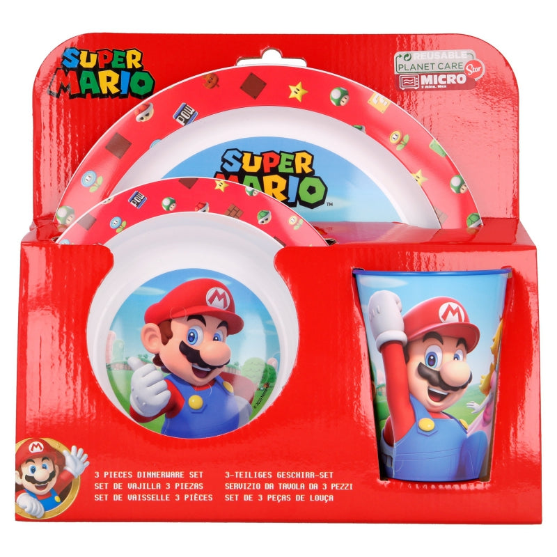 Super Mario ontbijtset