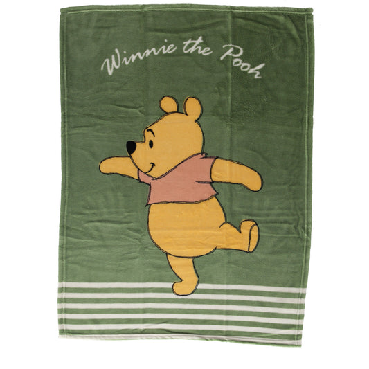 Winnie the Pooh baby coral-fleece deken