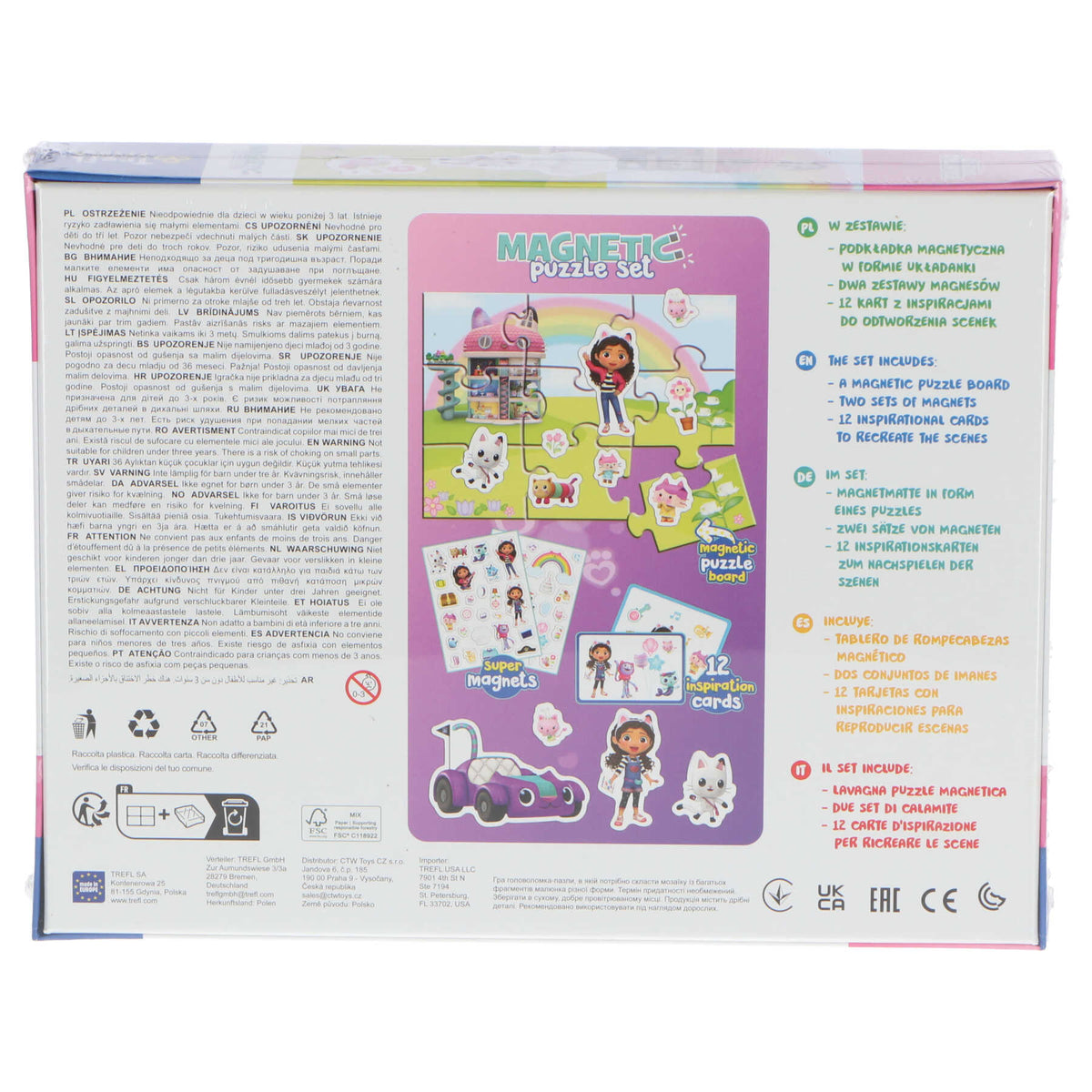 Gabby's Dollhouse magneet puzzel