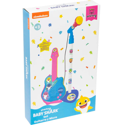 Baby Shark gitaar met microfoon