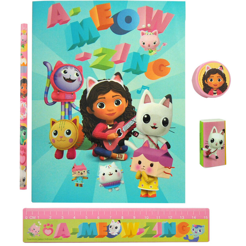 Gabby's Dollhouse Schrijfwarenset