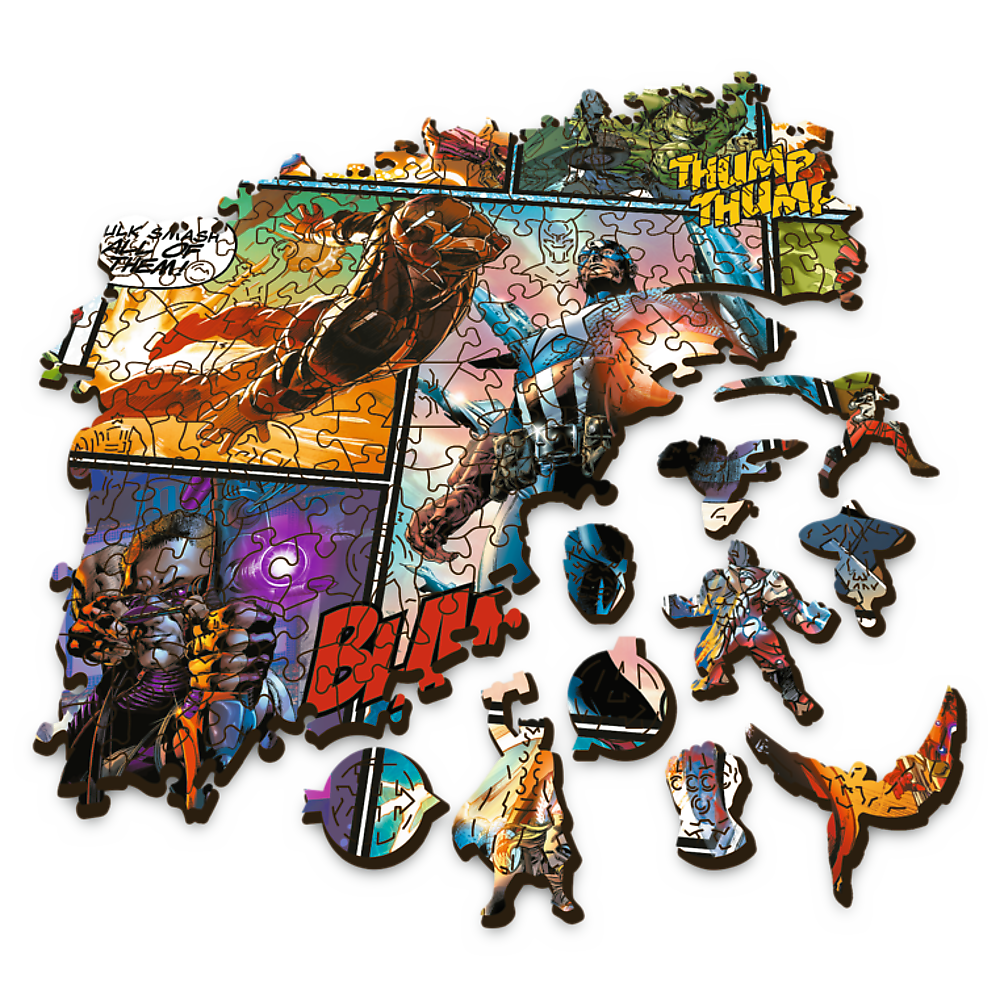 Marvel houten puzzel