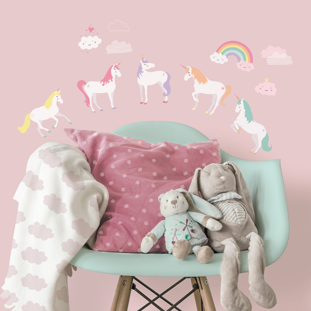 Unicorn Muursticker - "Magisch"
