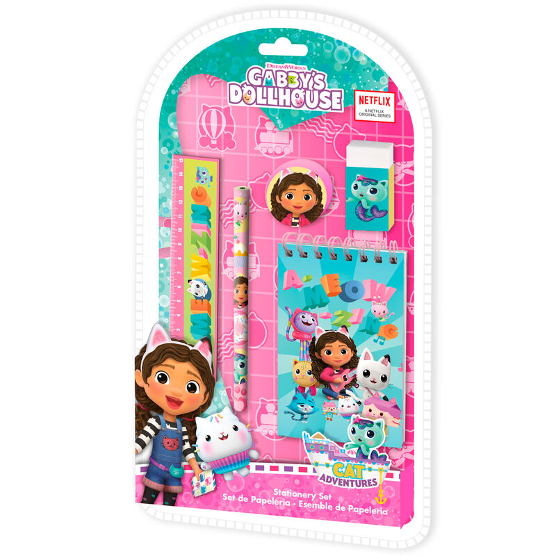 Gabby's Dollhouse Schrijfwarenset