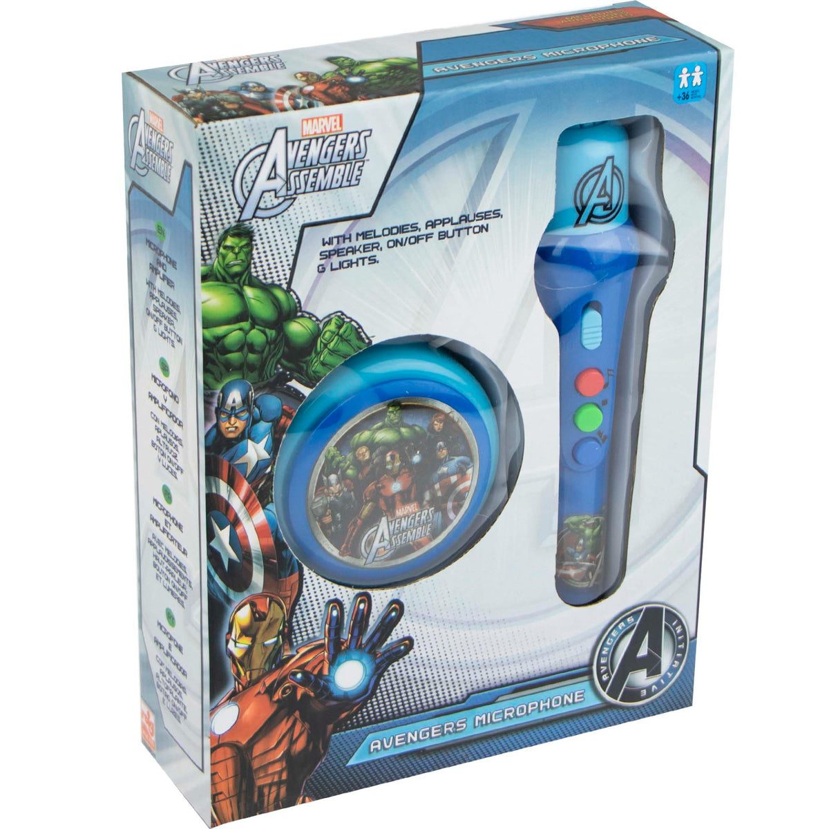 Avengers microfoon met versterker