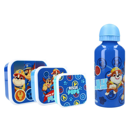 Paw Patrol lunchset; lunchbox en snackbox
