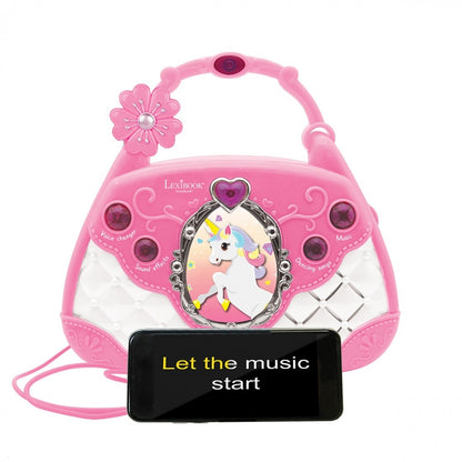 Unicorn Muziekluidspeker met Microfoon