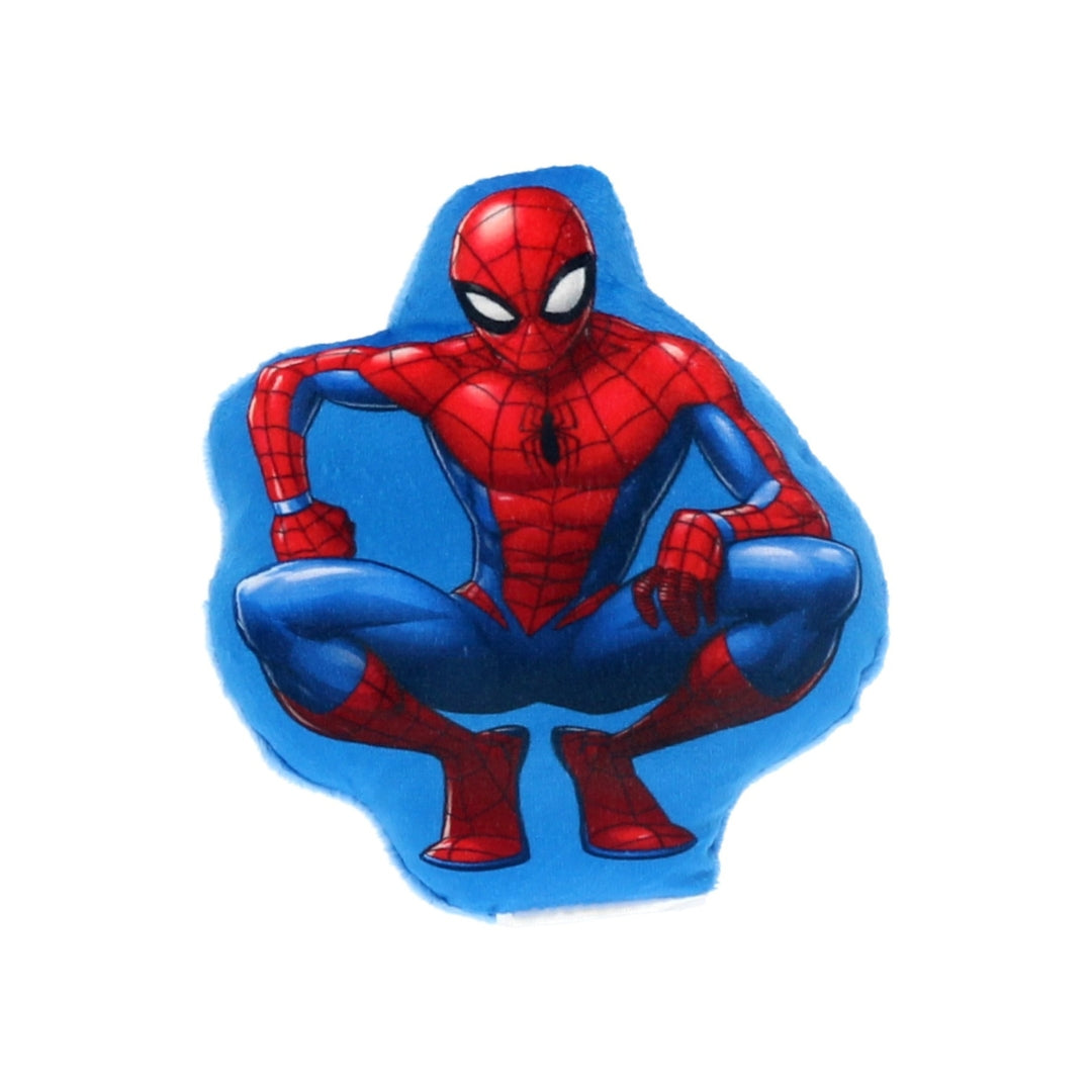 Spiderman gevormd mini kussen - 15 cm
