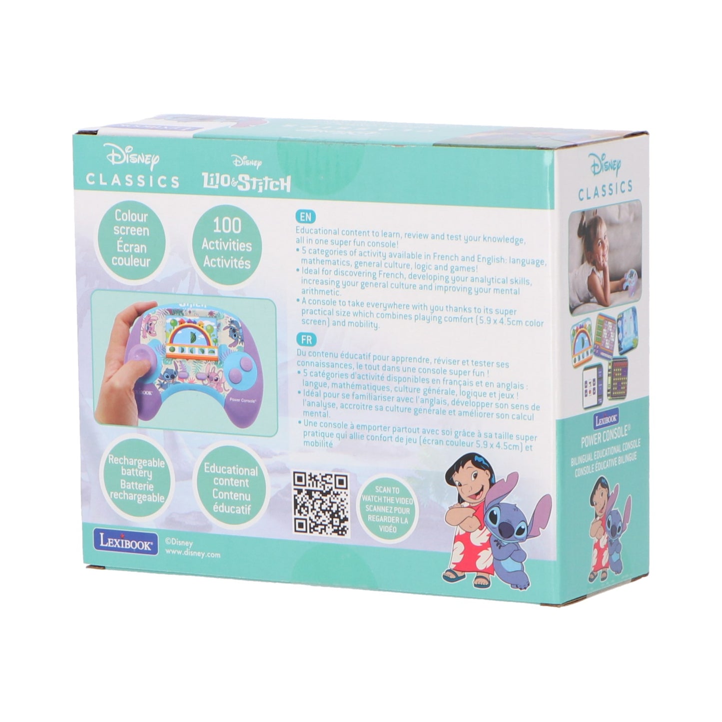 Lilo & Stitch Console met 100 activiteiten FR/EN
