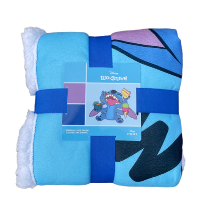 Lilo & Stitch fleece deken - sherpa