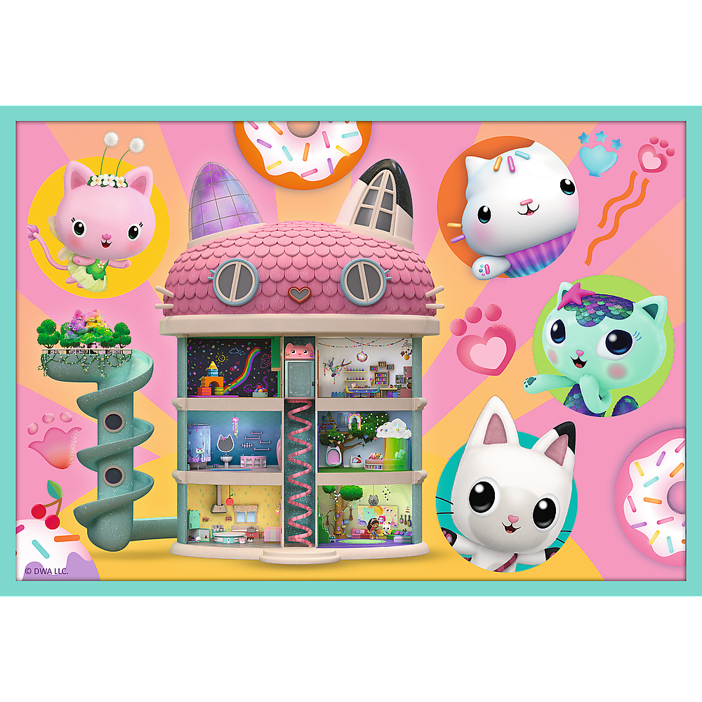 Gabby's Dollhouse 10-in-1 Puzzel