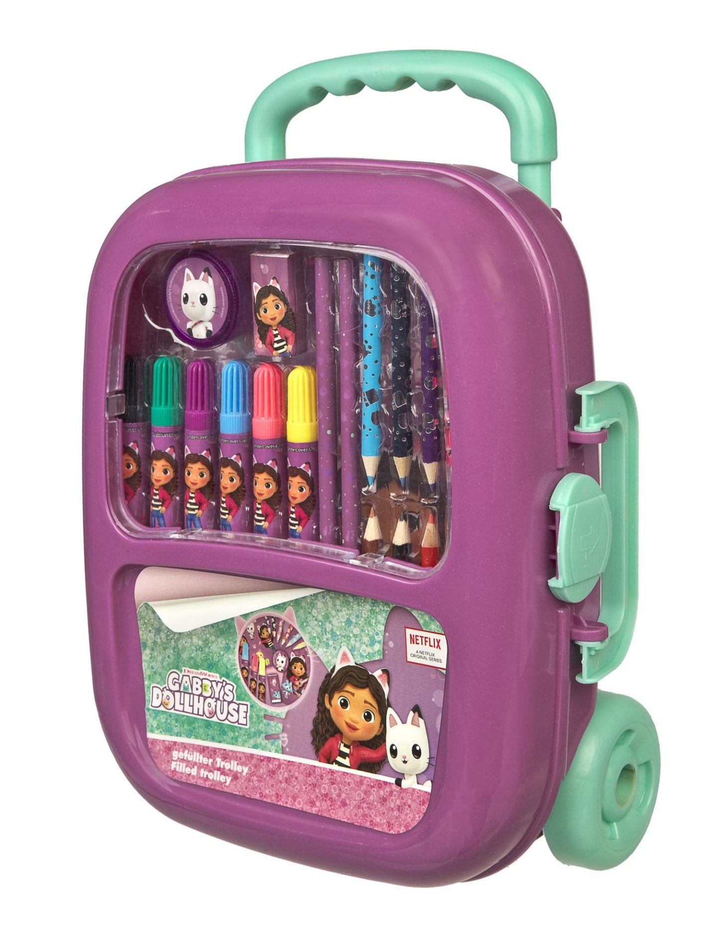 Gabby's Dollhouse Gevulde Trolley