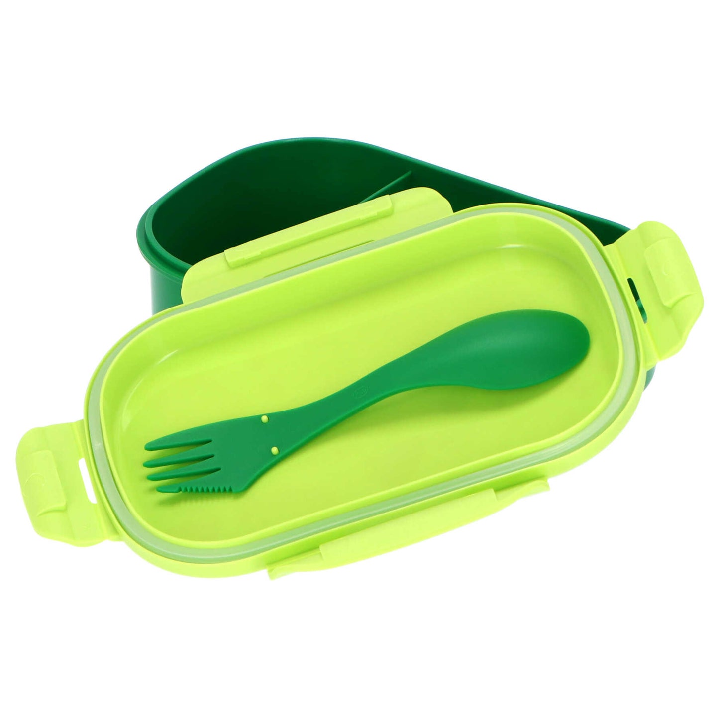 Crazy Dino lunchbox met bestek