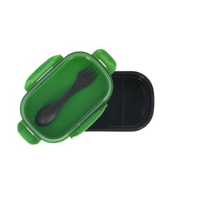 Minecraft lunchbox met bestek