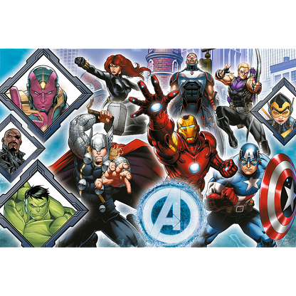 Avengers super shape XL puzzel