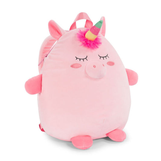 Noxxiez knuffel rugzak - unicorn