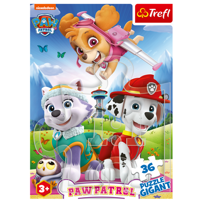 Paw Patrol Puzzel - 2 Dogs