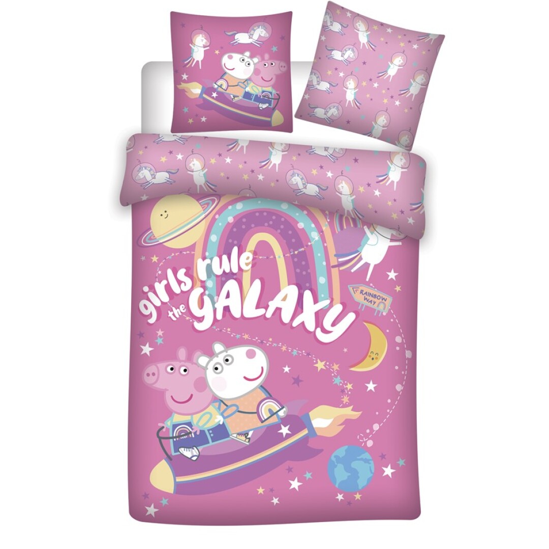 Peppa Pig dekbedovertrek