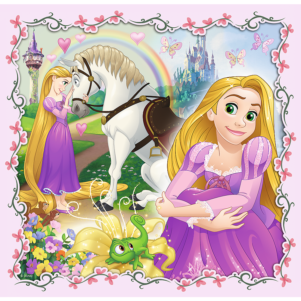 Princess 3-in-1 puzzel