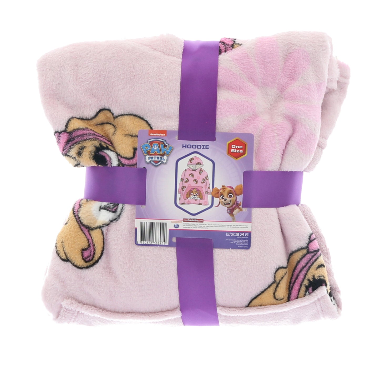 Paw Patrol hoodie deken