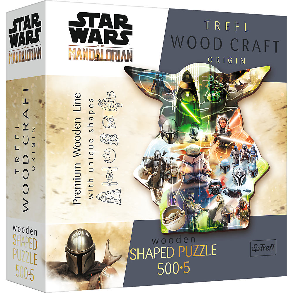 Star Wars houten puzzel - Mandalorian