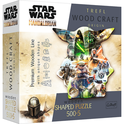 Star Wars houten puzzel - Mandalorian