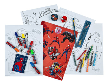 Spiderman Teken- en schrijftoren 35 stuks