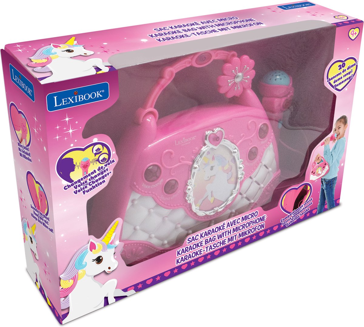 Unicorn Muziekluidspeker met Microfoon