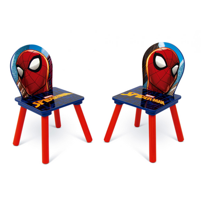 Spiderman Kindertafel met 2 stoelen