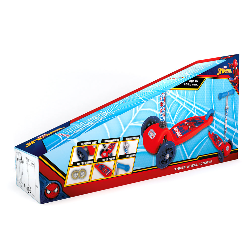 Spiderman Kinderstep met 3 wielen