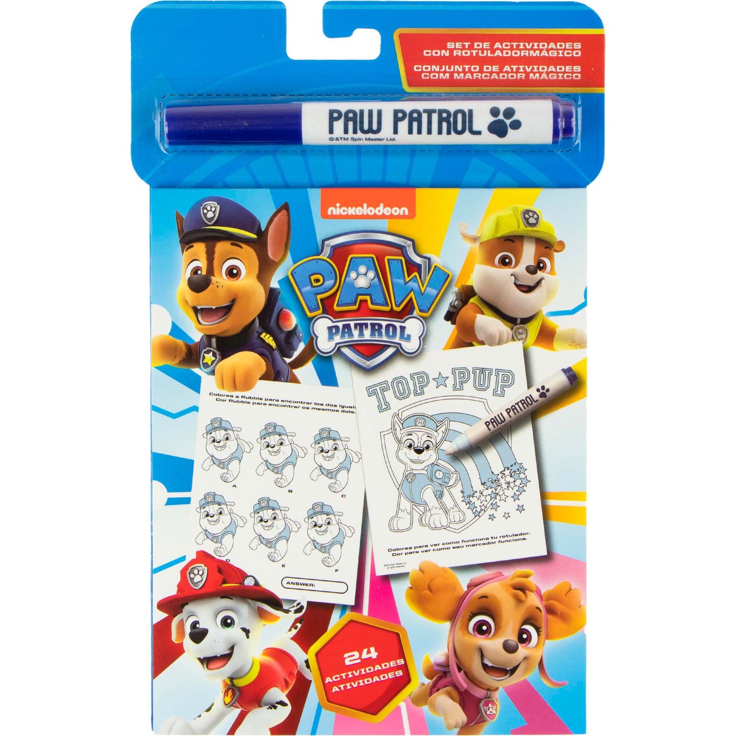 Paw Patrol Magisch inkt set
