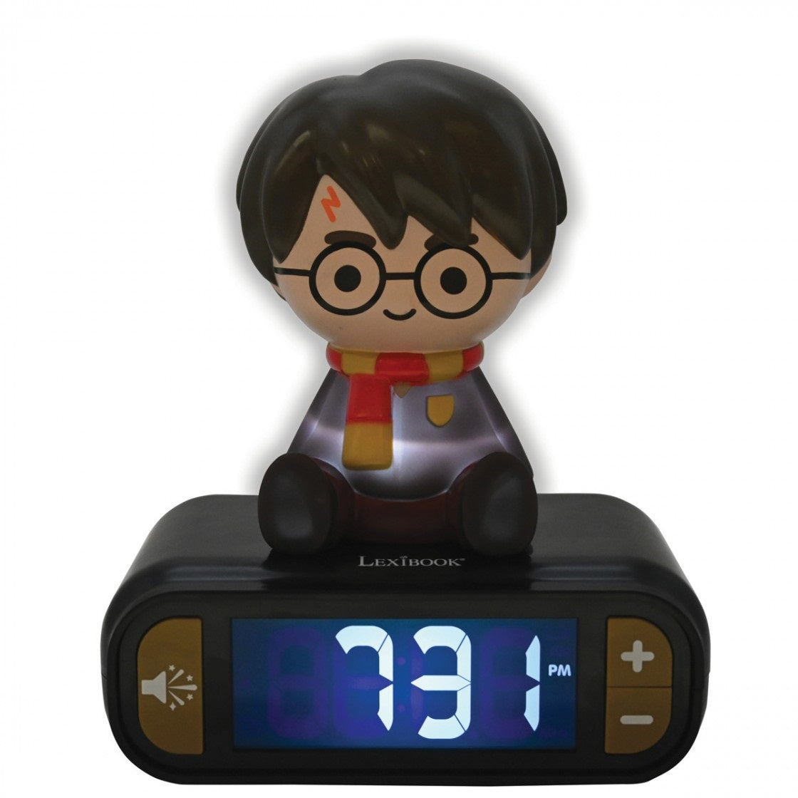 Harry Potter Wekker met nachtlampje en geluiden 3D