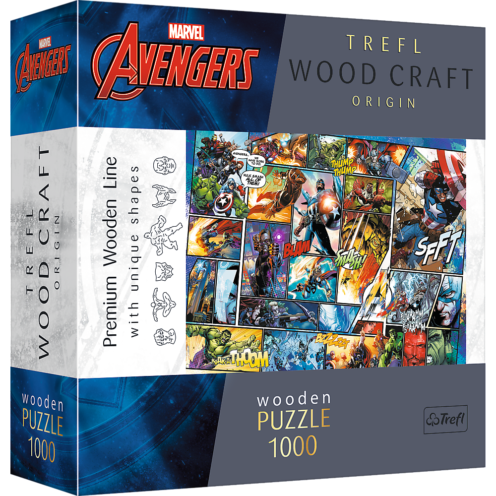 Marvel houten puzzel