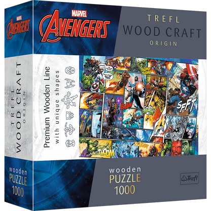 Marvel houten puzzel