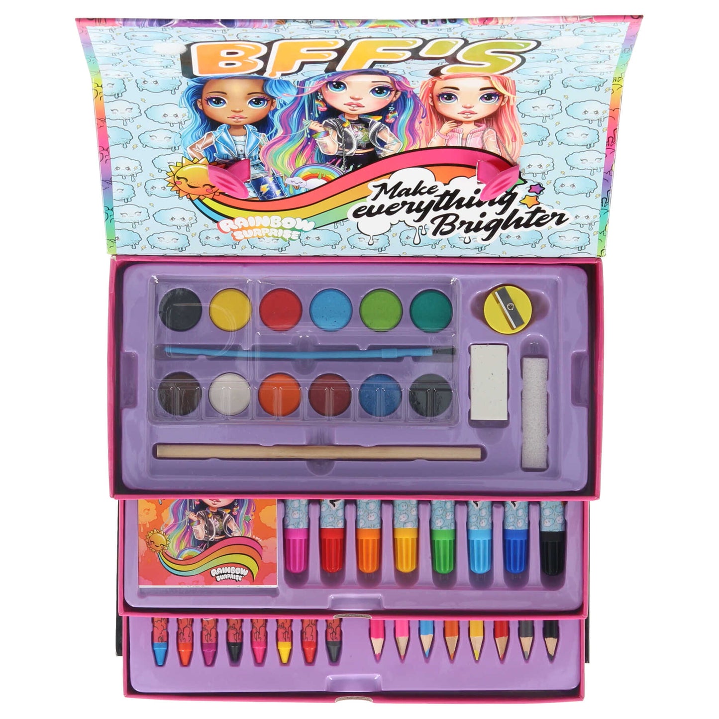 Rainbow Surprise Gevulde Tekenkoffer