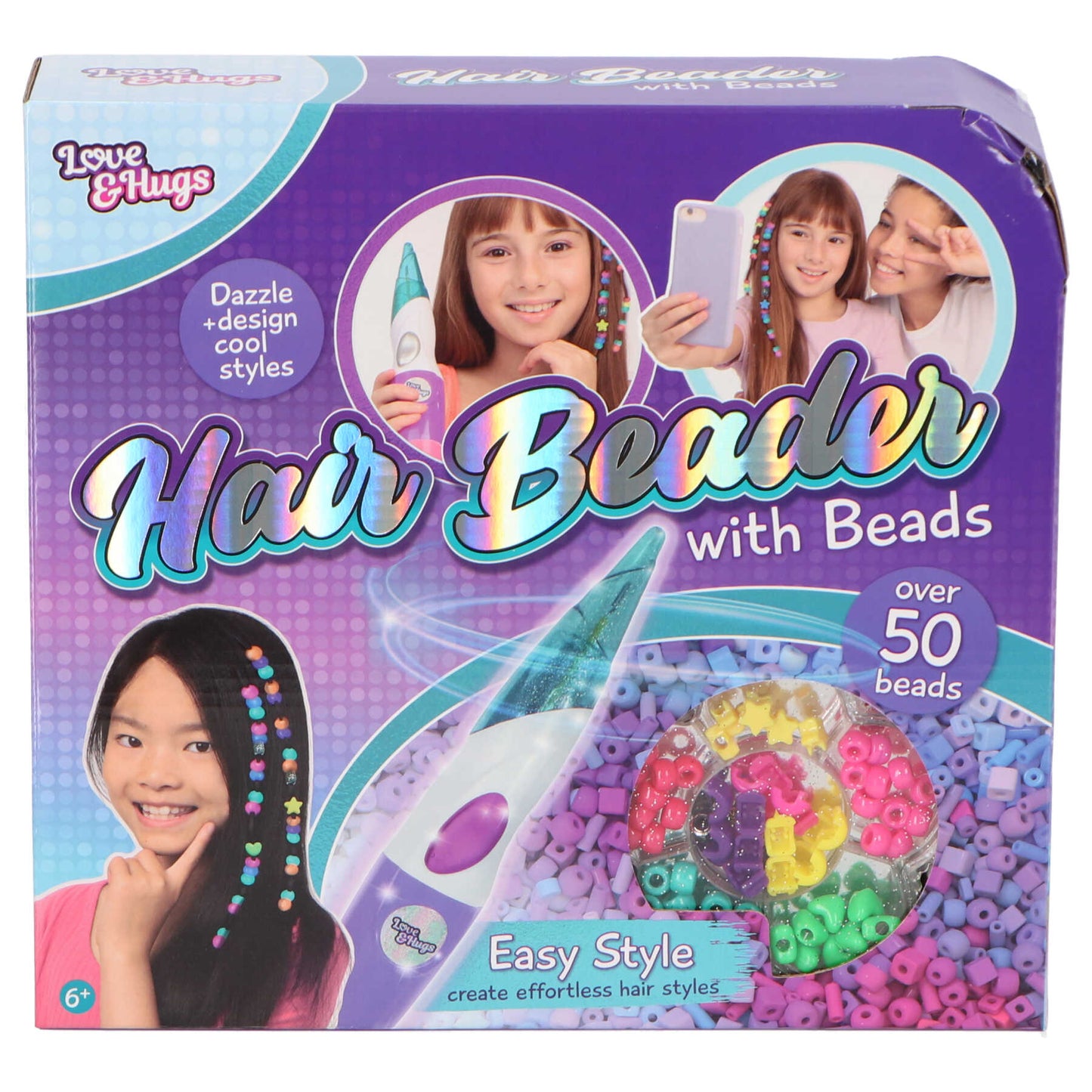 Love & Hugs Haarkralenset - Hair Beader