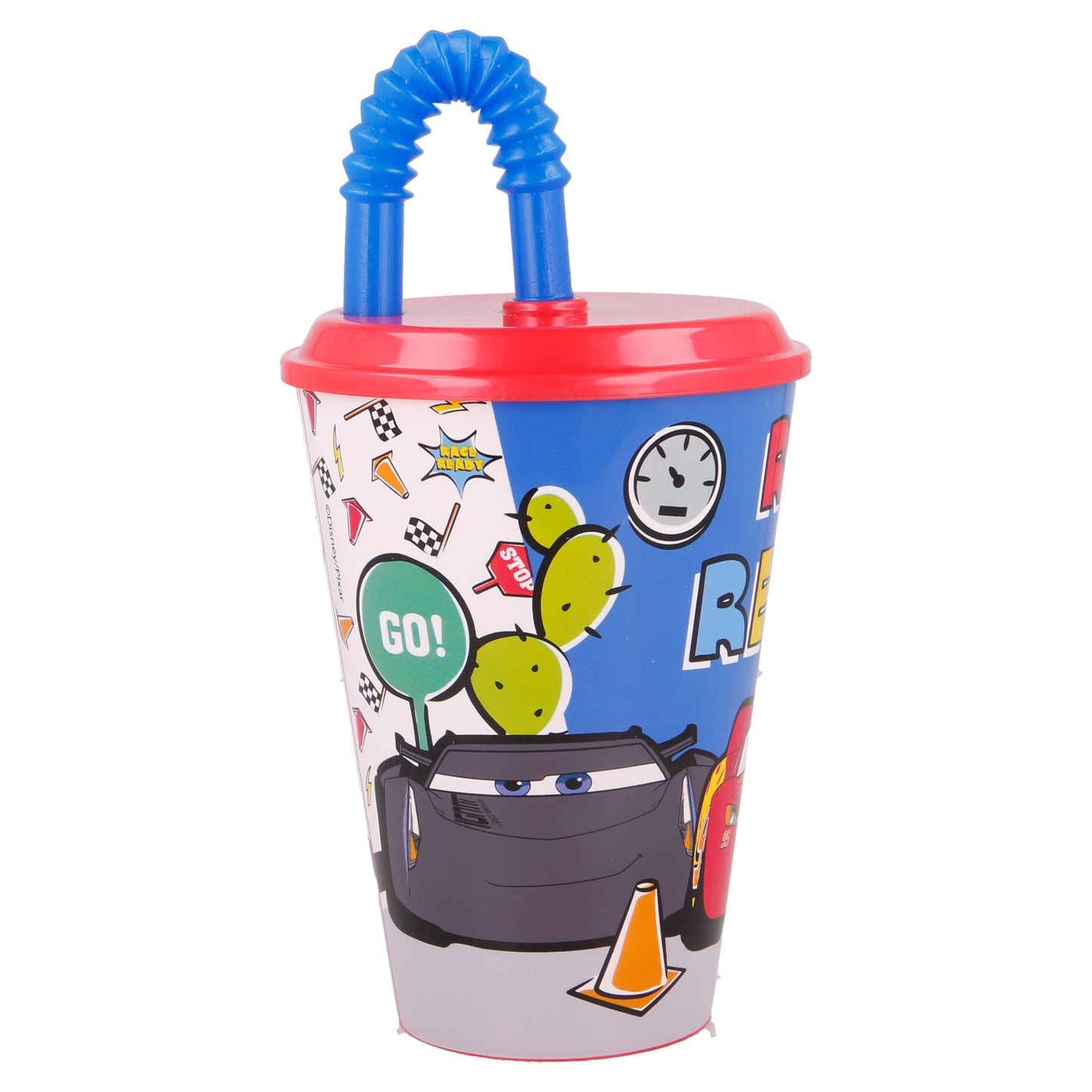 Cars Drinkbeker met rietje