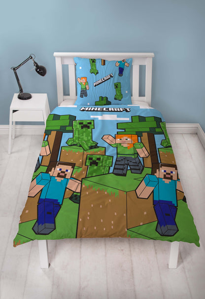 Minecraft dekbedovertrek