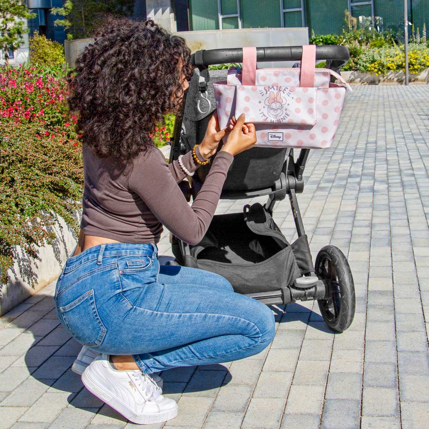 Minnie Mouse Luiertas - Kinderwagen Organizer