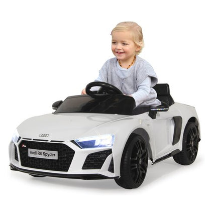 Ride-on Audi R8 Spyder - Wit