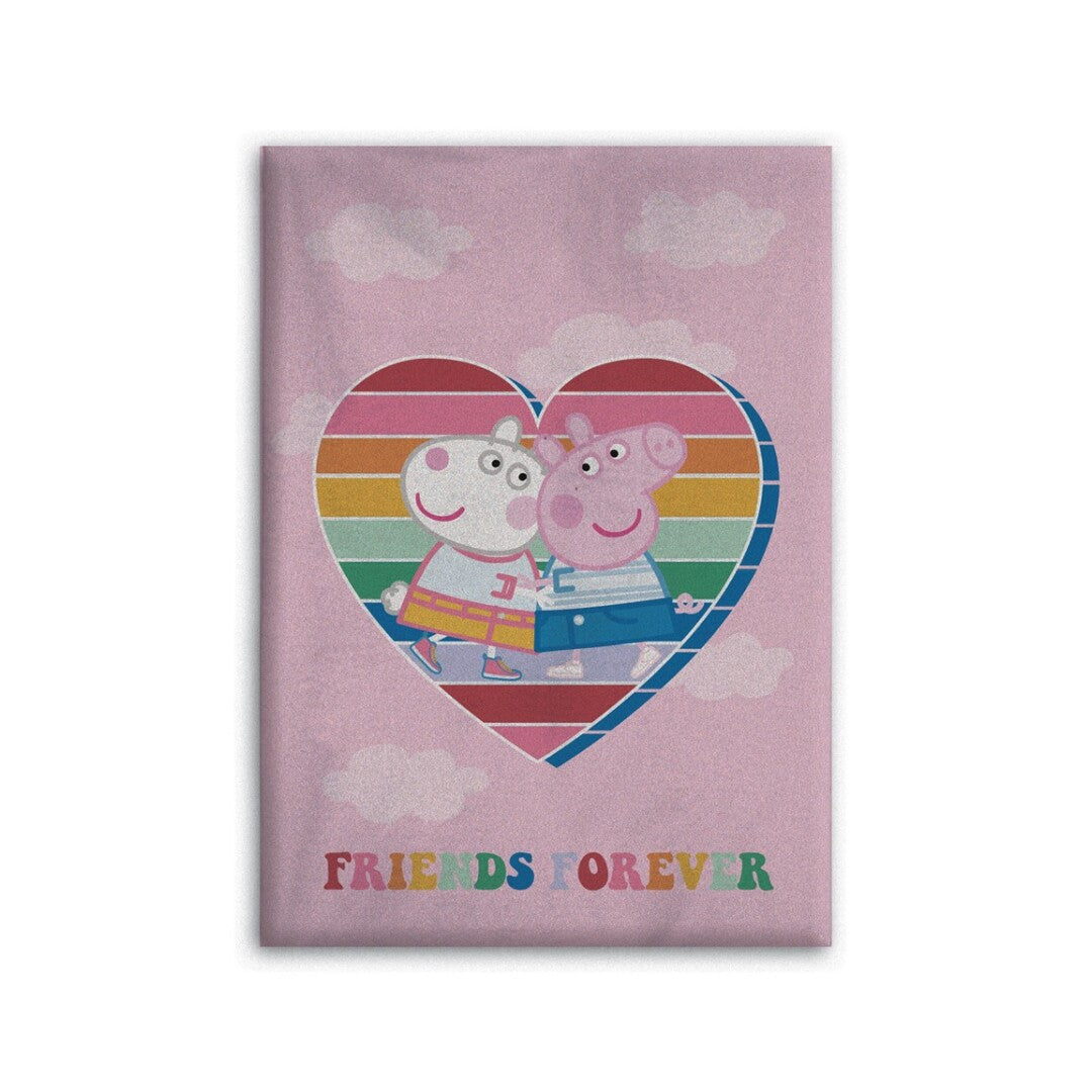 Peppa Pig fleece deken