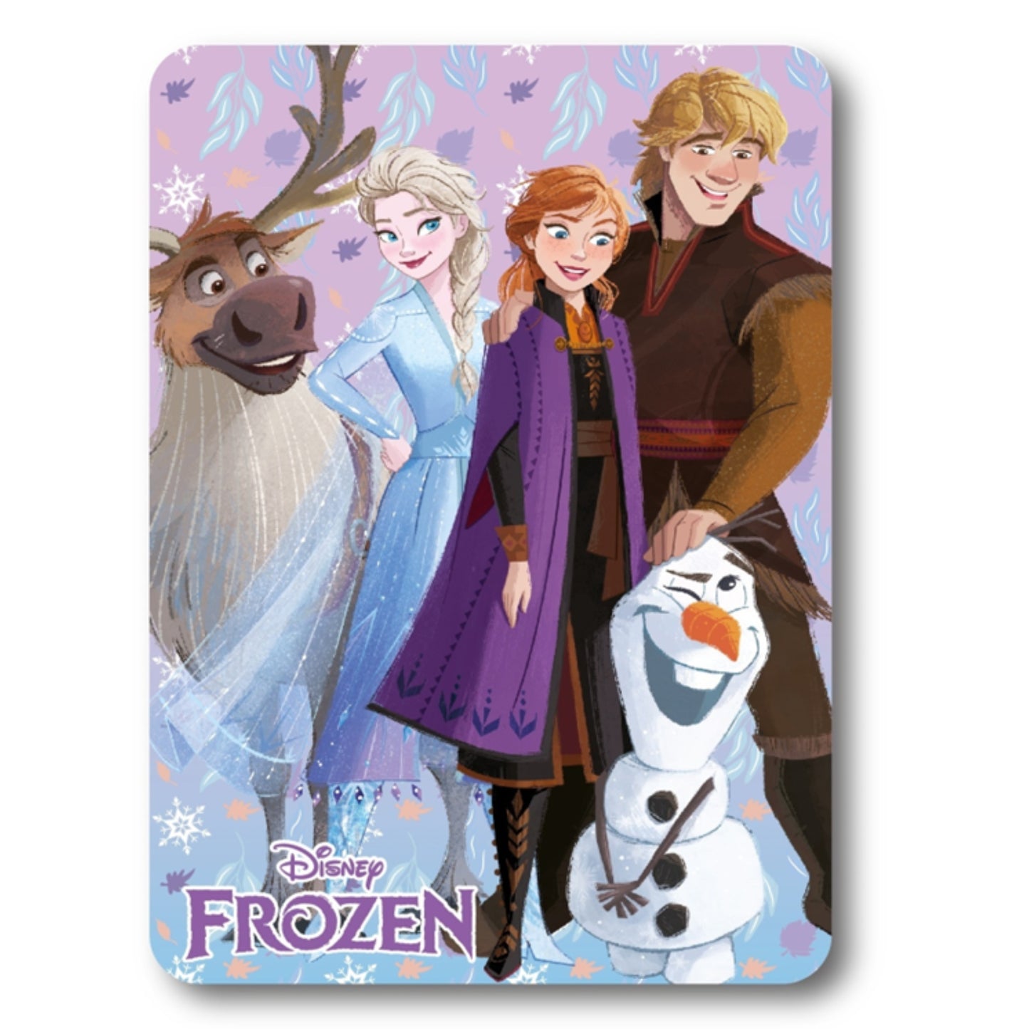 Frozen fleece deken